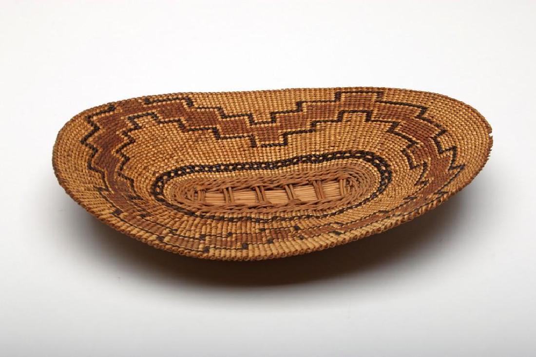 Hupa Native American Early California Indian Weaving (1 of 3)