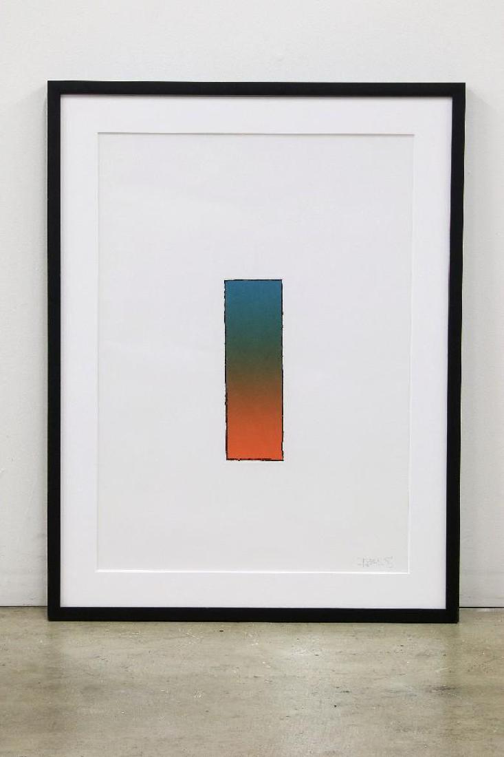 Larry Bell Signed Etching (1 of 2)