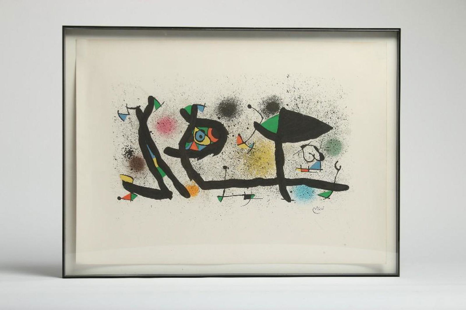 Joan Miro (1893-1983) Lithograph Signed in Plate (1 of 4)