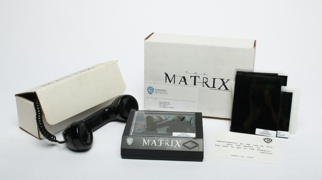 The Matrix (1999) Promotional Materials Lightbox (1 of 5)