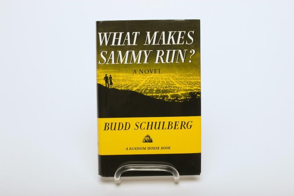 Signed What Makes Sammy Run? by Budd Schulberg (1 of 5)