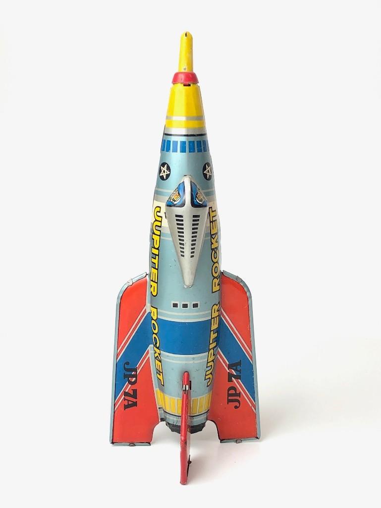 Vintage Masuya Toy Jupiter Rocket JP 7A Japan (1 of 7)