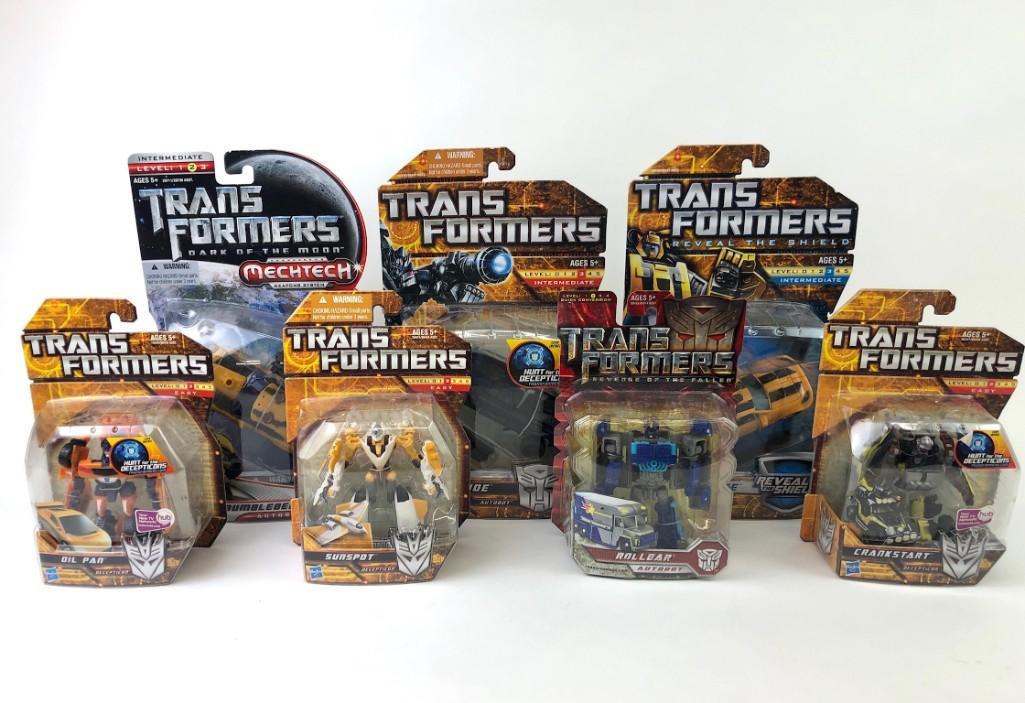 Lot of 7 Transformers Mechtech Weapons System (1 of 8)