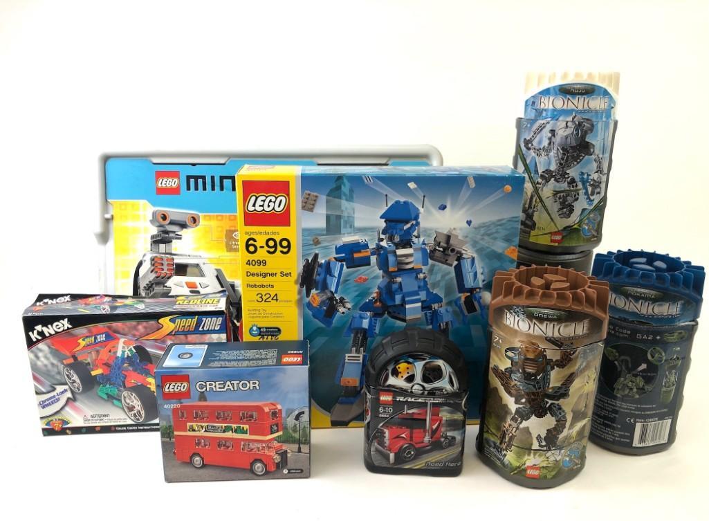 Lot of 9 Lego Mindstorms N'Nex Bionicle Sets (1 of 13)