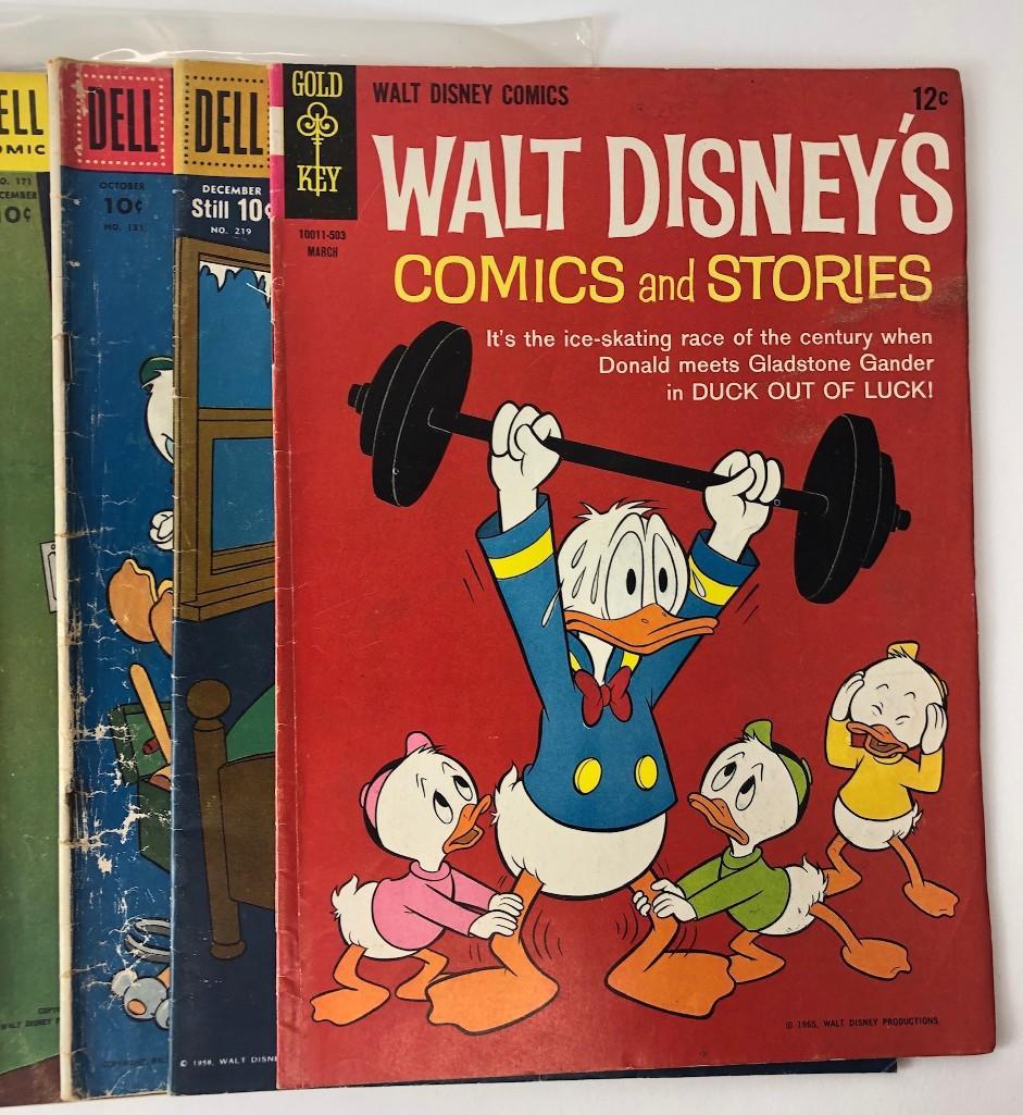 Lot of 25 Comic Books Walt Disney Donald Duck 10 Cent (1 of 4)