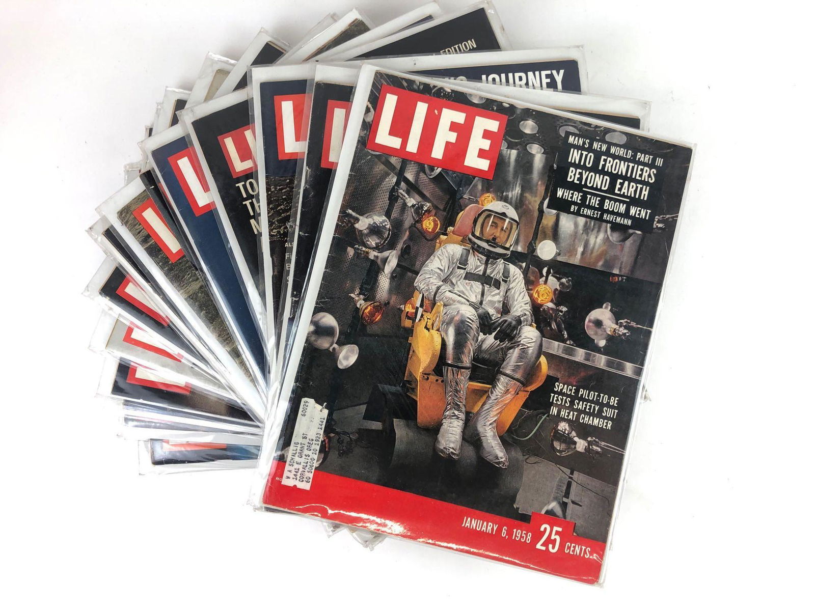 Group of Vintage LIFE Magazines, Outer Space Related (1 of 16)