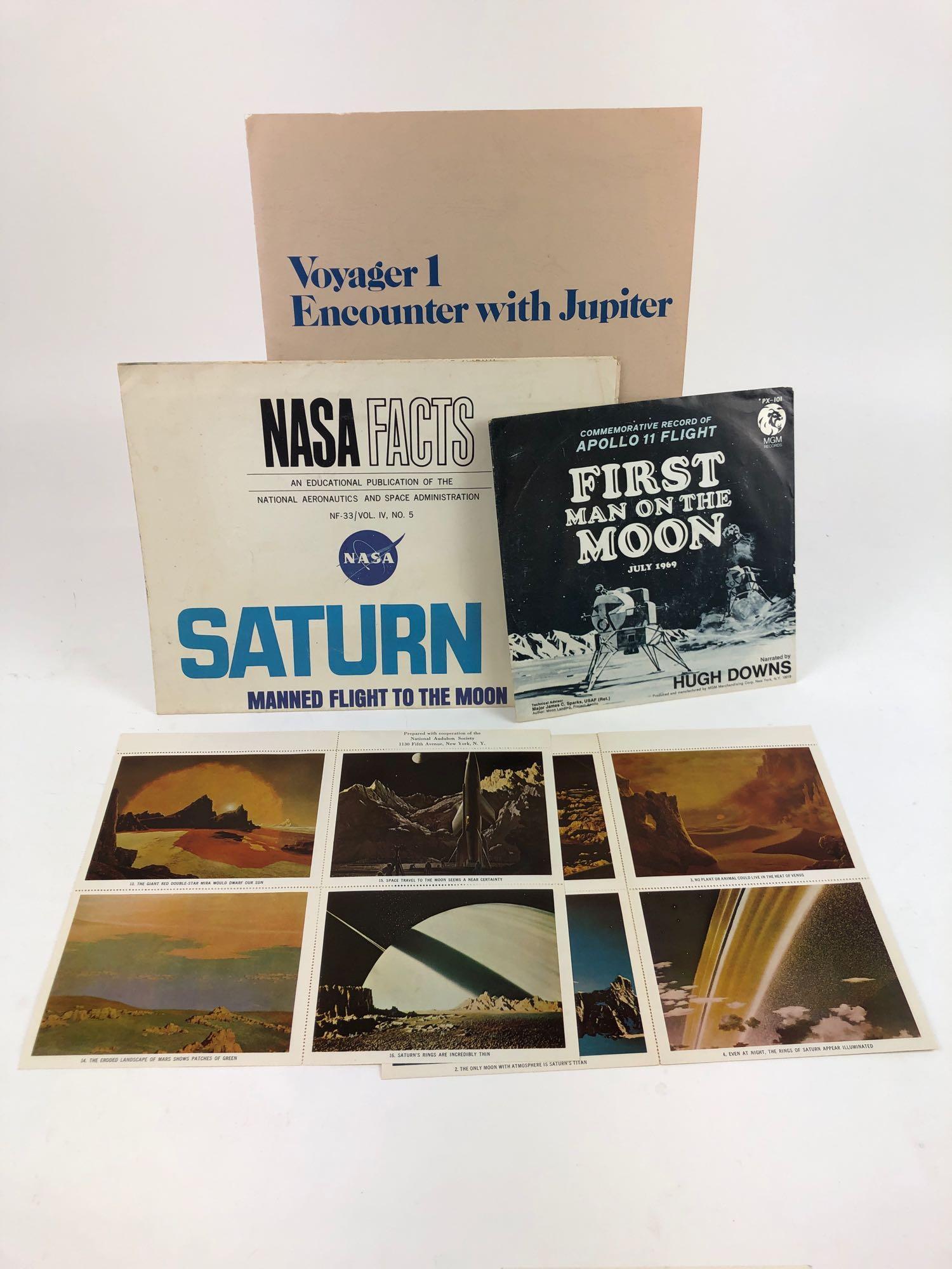 Group of Vintage Original NASA Promotionals, 45 Record (1 of 7)