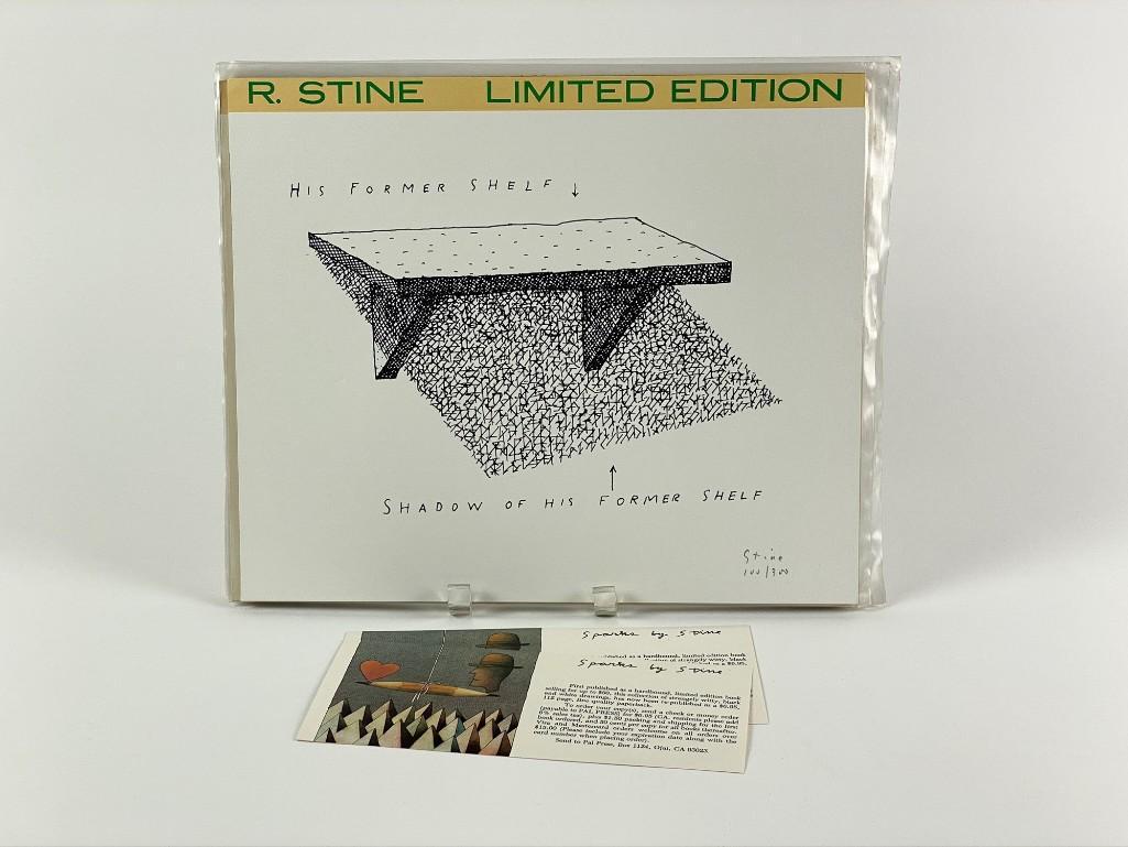 Richard Stine Lot of 5 Limited Edition Signed Prints: Group of 5 Limited Edition Pencil Signed/Numbered Richard Stine Prints. Approx dimensions: 14.5 in x 12 in. Weight: 1 lb 11 oz