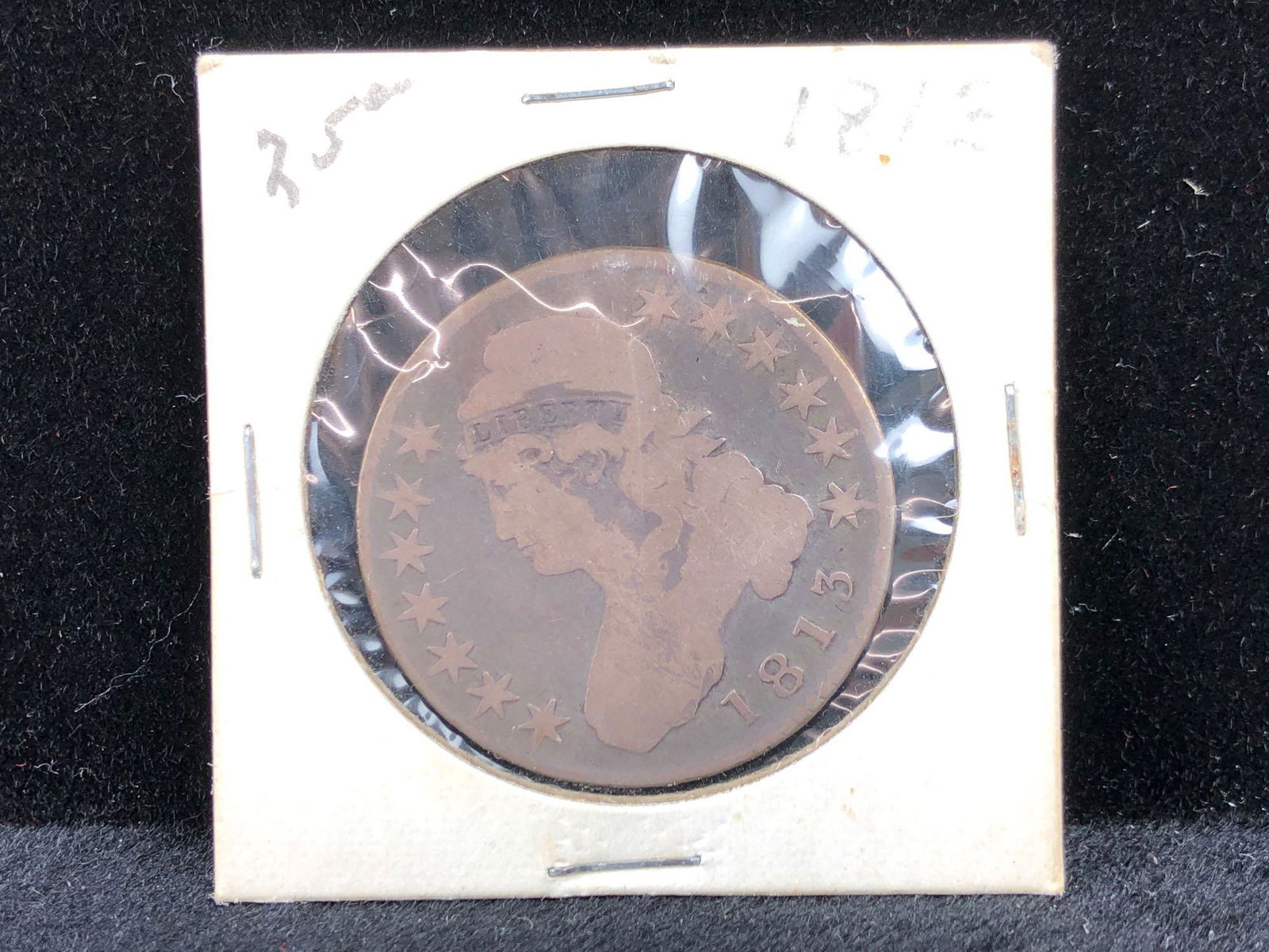 1813 Bust Half Dollar Coin (1 of 3)