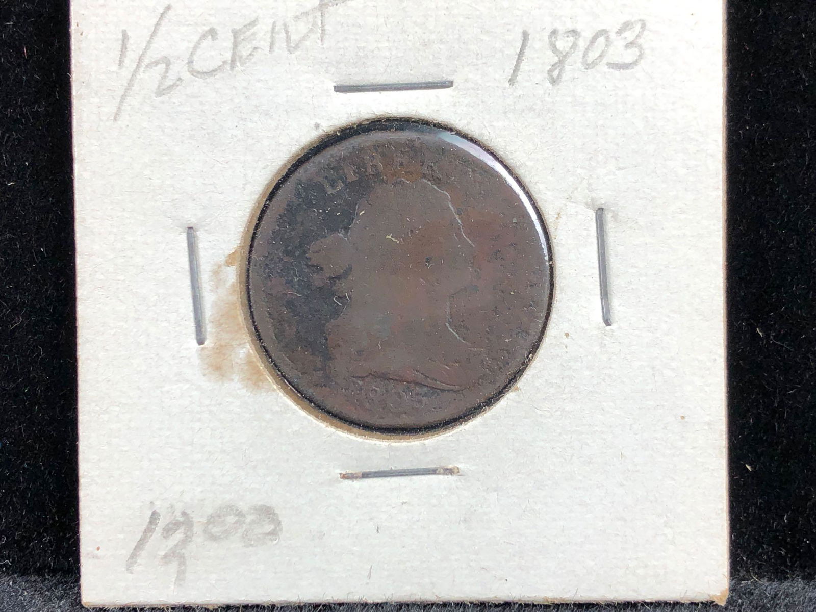 1803 Half Cent (1 of 4)