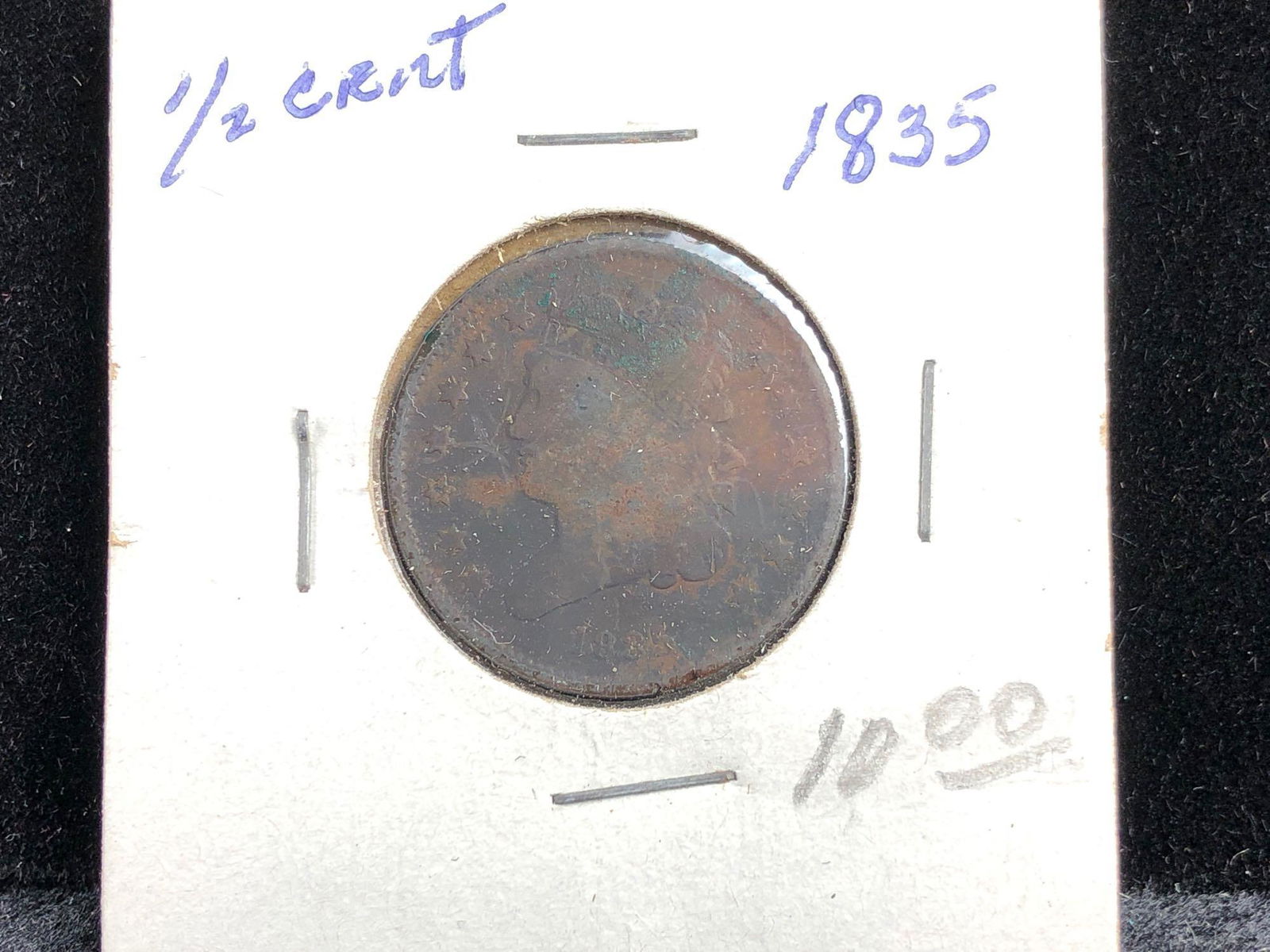 1835 Half Cent (1 of 6)