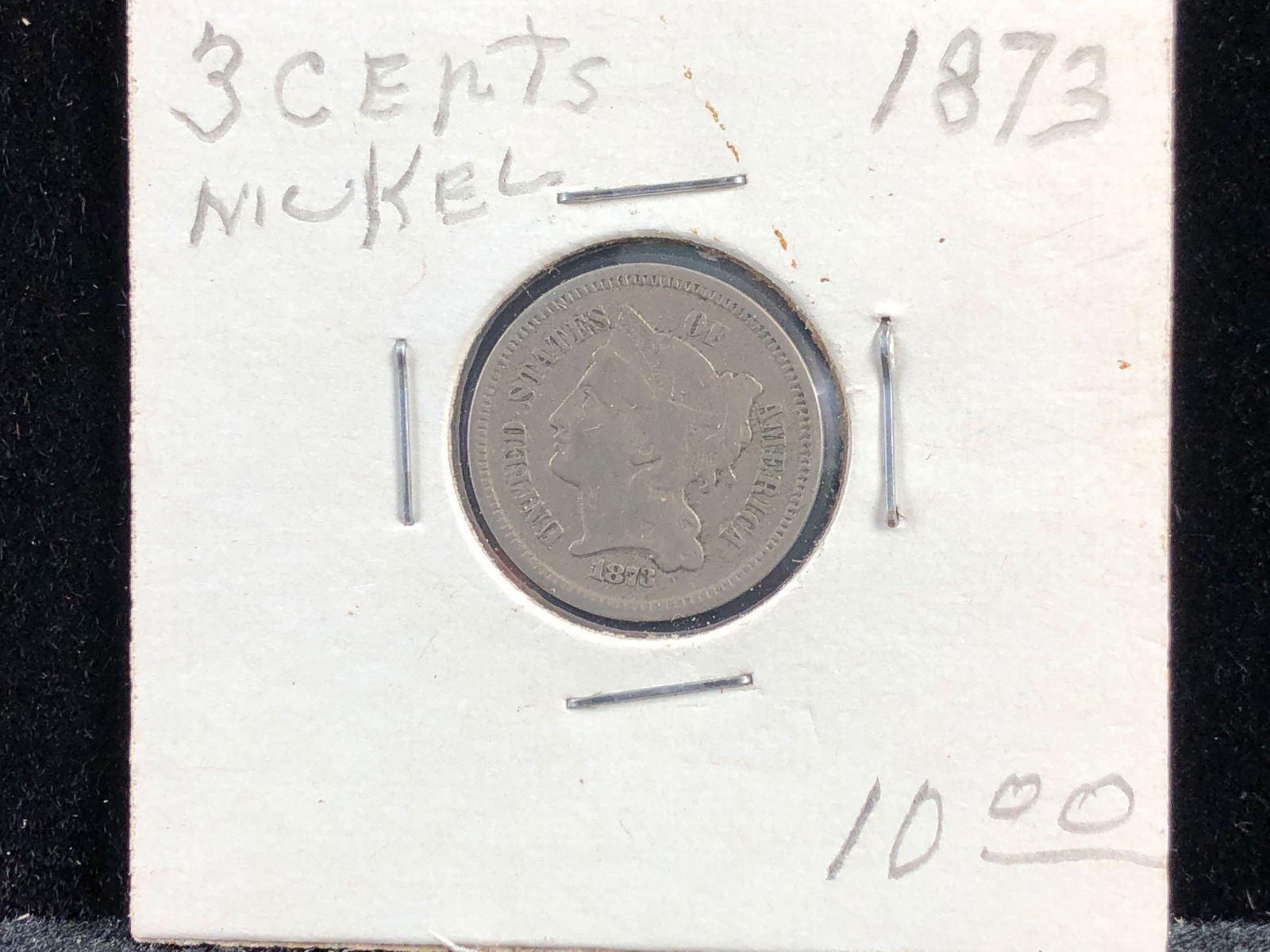 1873 3 Cent Nickel Coin (1 of 3)