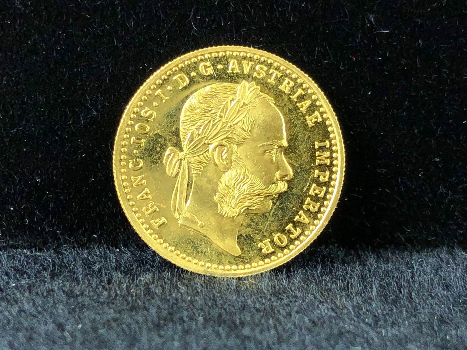 1915 Austria Ducat Gold Coin (1 of 2)