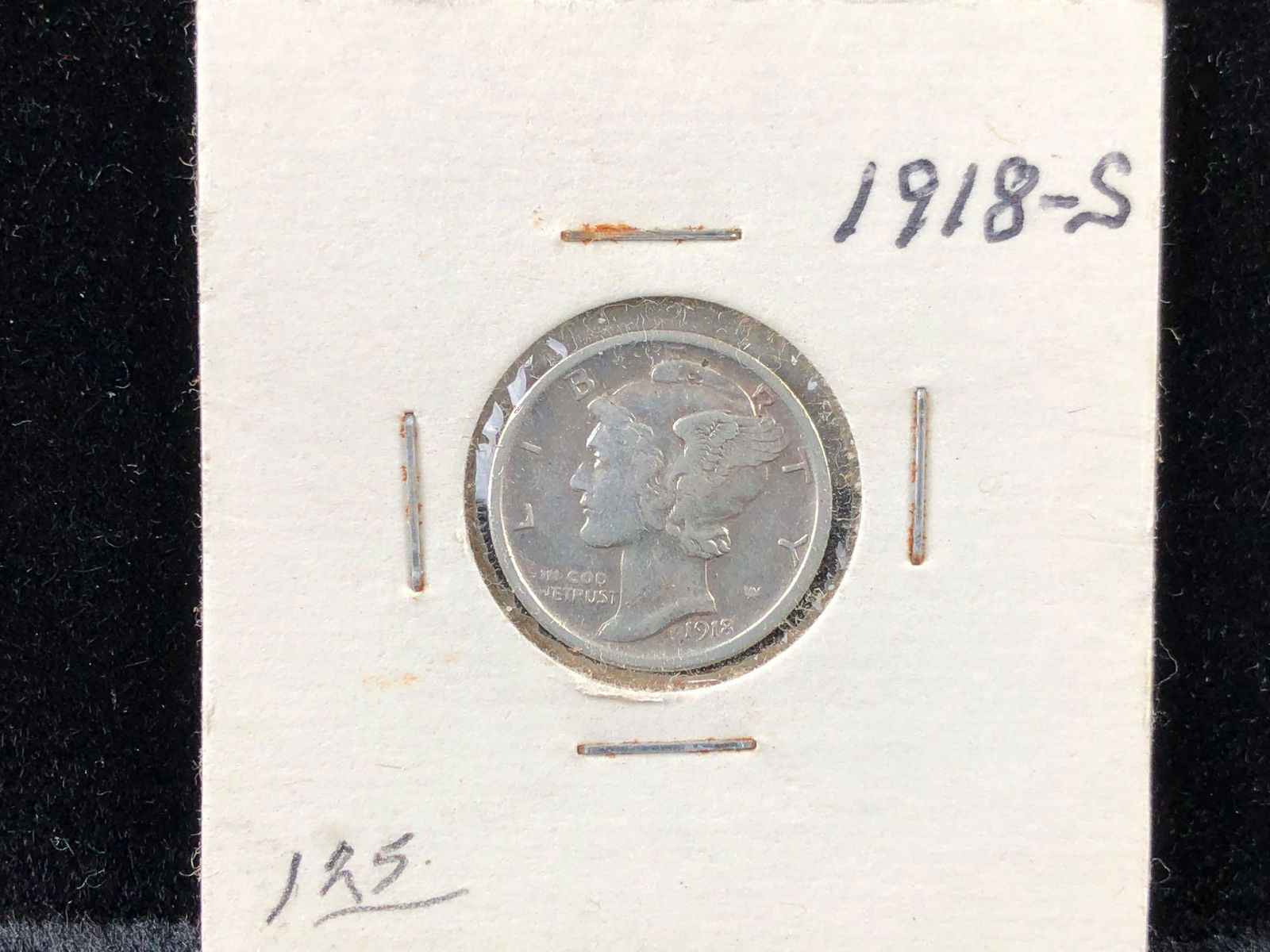 1918-S Mercury Dime (1 of 3)
