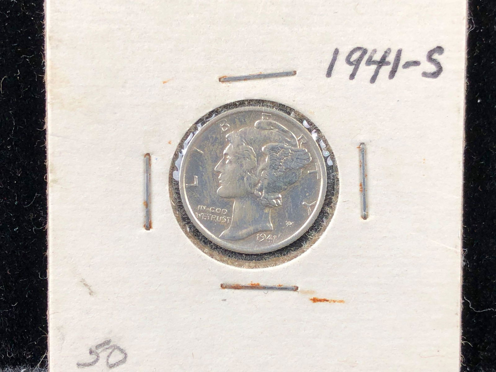 1941-S Mercury Dime (1 of 3)