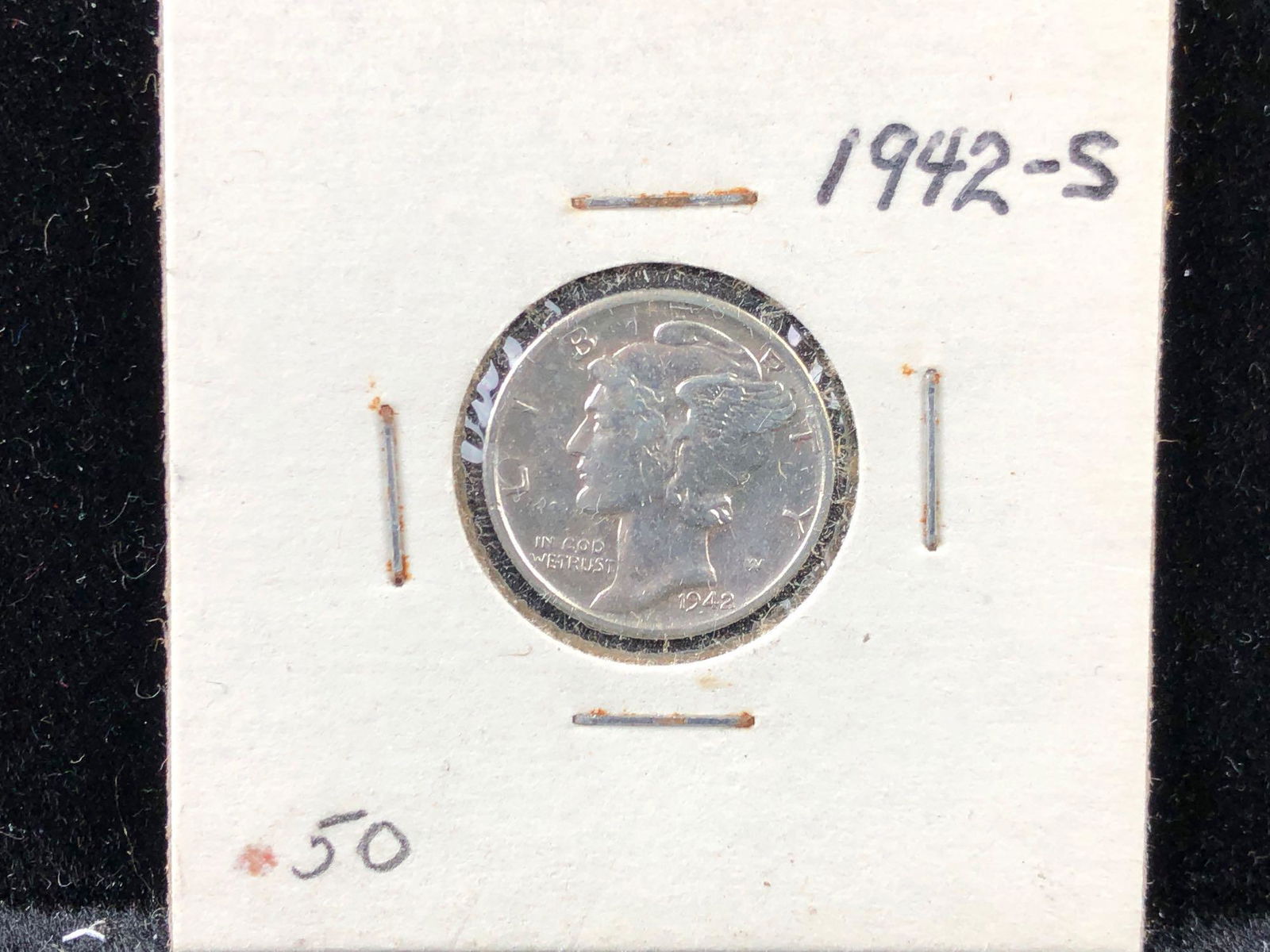 1942-S Mercury Dime (1 of 3)