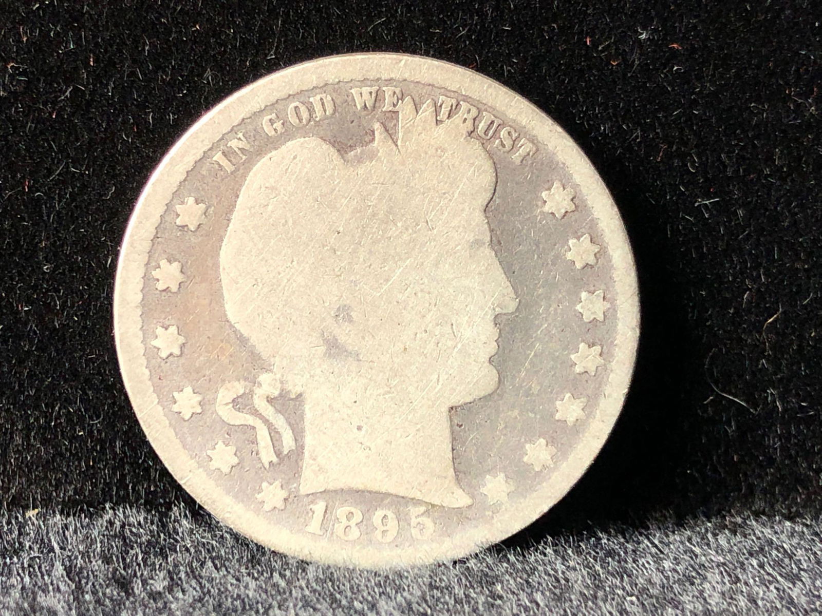 1895 Barber Quarter (1 of 2)