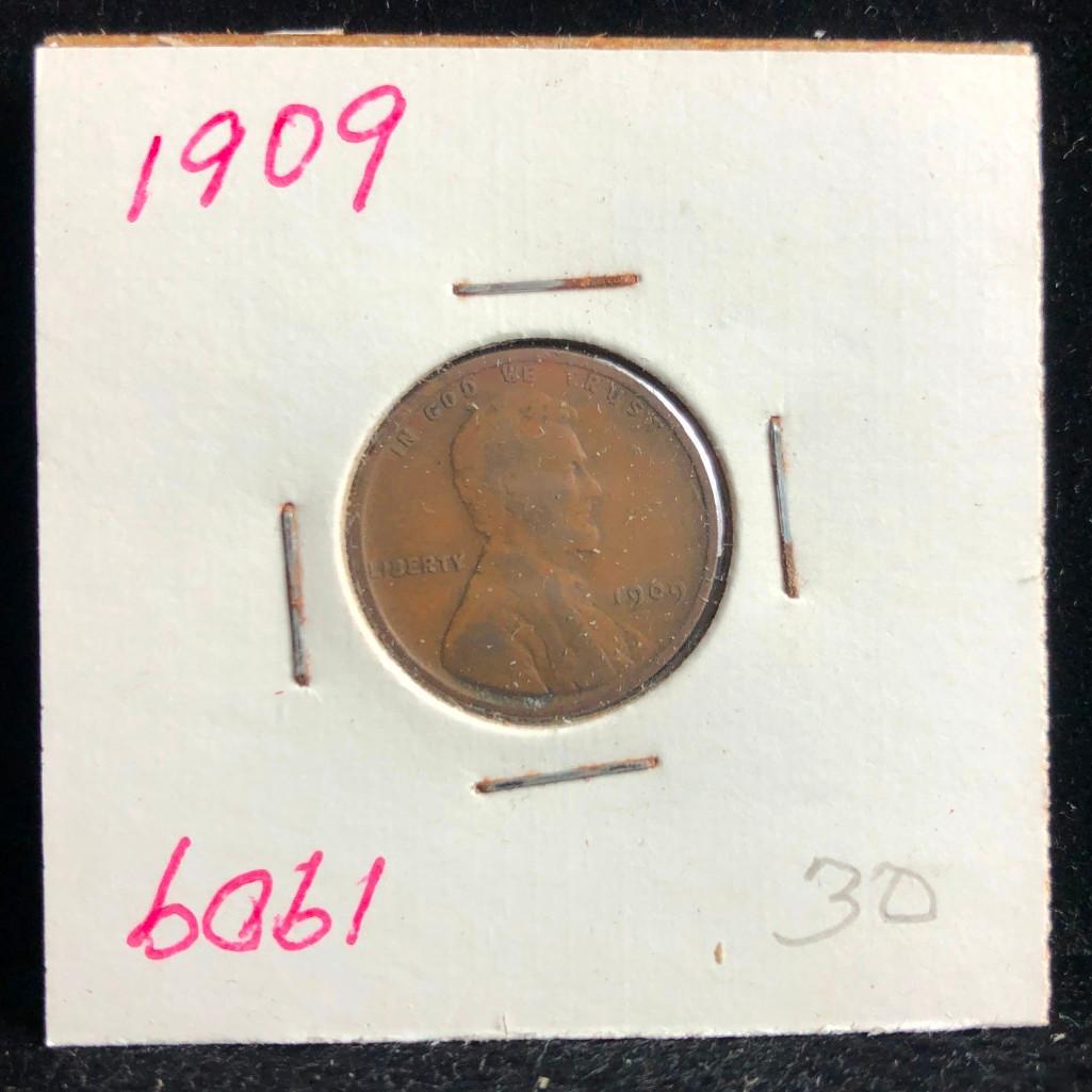 1909 Lincoln Wheat Penny (1 of 2)