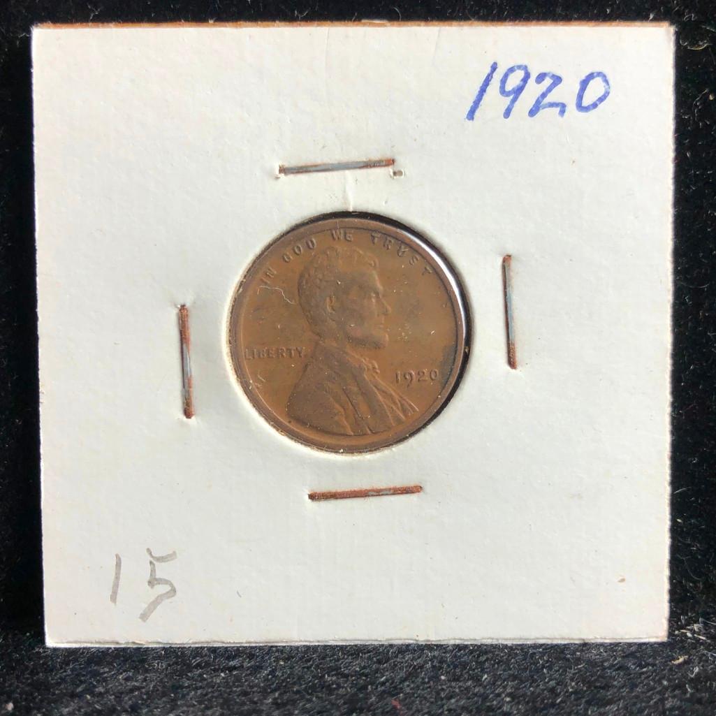 1920 Lincoln Wheat Penny (1 of 2)