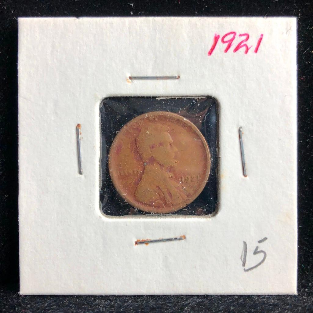 1921 Lincoln Wheat Penny (1 of 2)