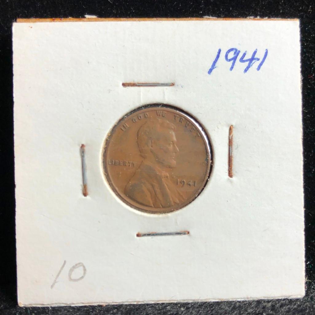 1941 Lincoln Wheat Penny (1 of 2)
