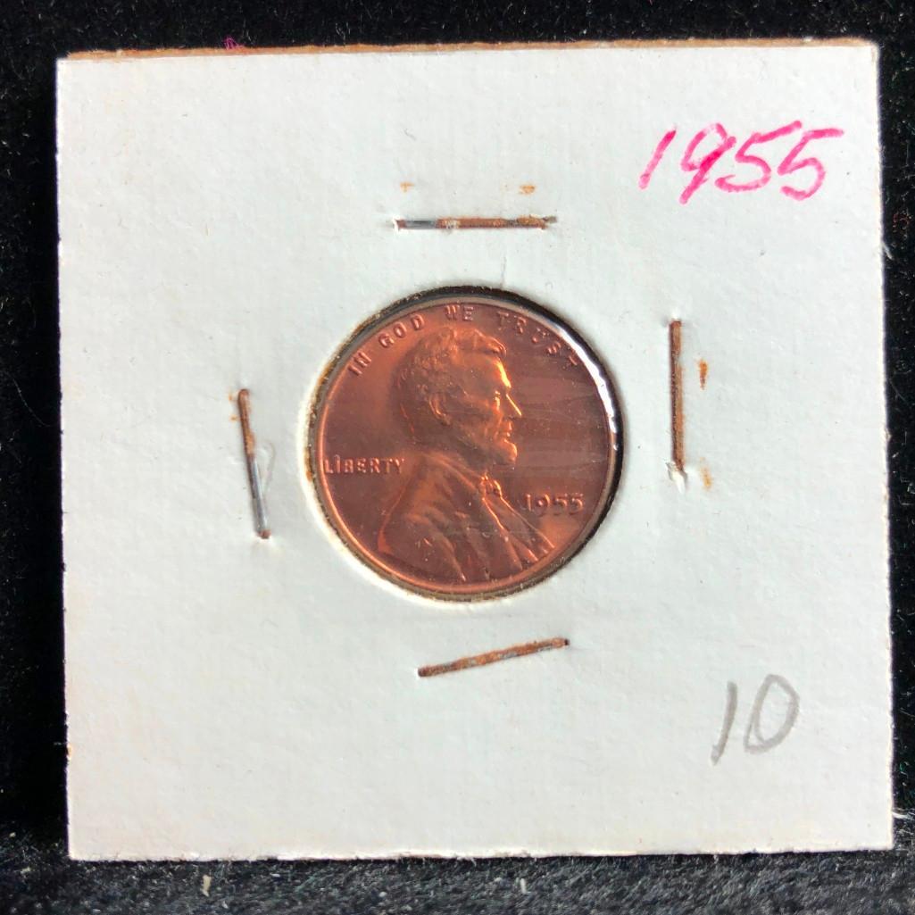 1955 Lincoln Wheat Penny (1 of 2)