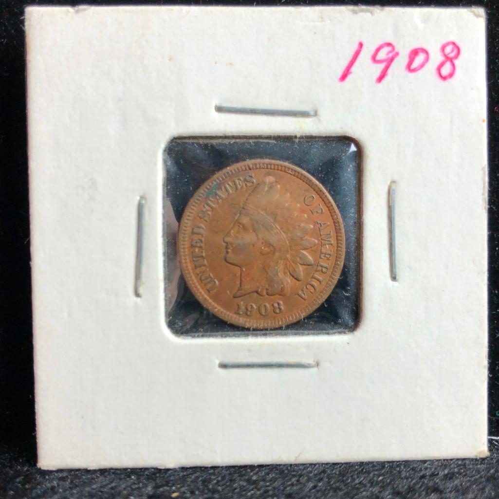 1908 Indian Head Penny (1 of 2)