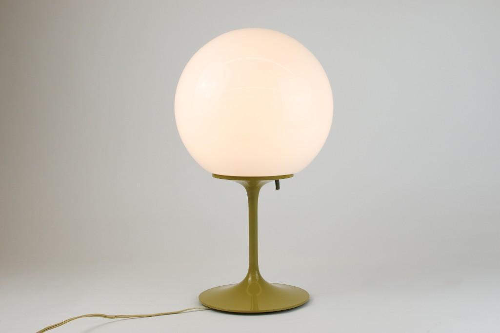 Bill Curry for Design Line Stemlite Table Lamp: Approx. 17.5 in high x 10 in wide.