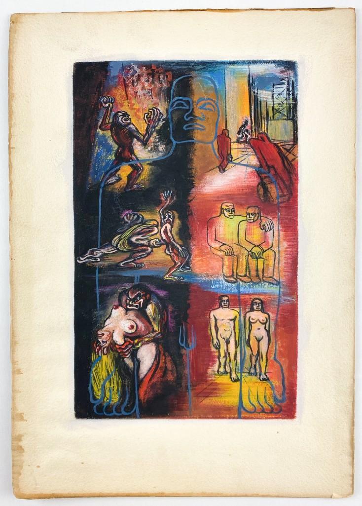 Artist Unknown Original Chalk Pastel Drawing: Artist Unknown Original Chalk Pastel Drawing on Illustration Board. Unframed. Measures 15 in. x 10.5 in.