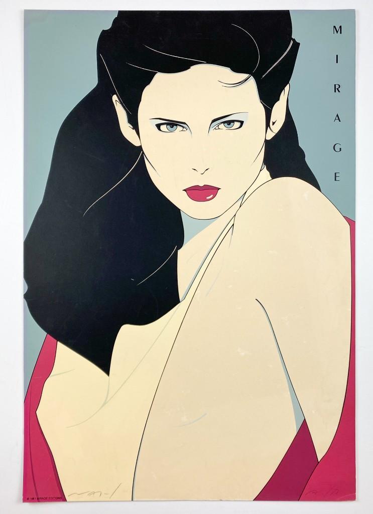 Patrick Nagel (1945-1984) Lithograph Signed AP 1981: Patrick Nagel (1945-1984) Lithograph Signed AP 1981 Mirage Editions. Approx. 25.25 in x 17 in.