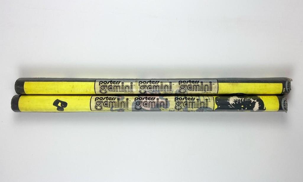 Lot (2) R. Crumb 1972 Gemini Rising Poster Let's Boogie: Lot of 2 Robert Crumb 1972 Gemini Rising Poster "Let's Boogie" S275, rolled in original plastic wrapping. Poster Size: 35.5 in x 23.5 in. Overall weight 7 oz.