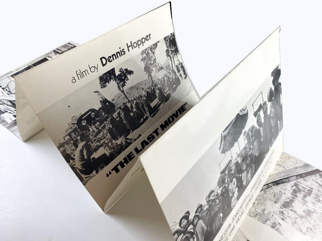 1971 Marketing Poster The Last One by Dennis Hopper: Original Marketing Fold-Out Poster for the Universal Production of "The Last One" by Dennis Hopper. Measures approx. 14 in. x 11 in. folded. Expands to approximately 10 feet long. After the incredible