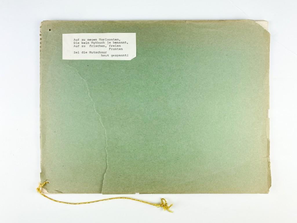 Ludwig & George Wronkow Handmade Illustrated Book 1967: This book includes 7 double-sided pages. Approx. 9 in. x 11 in. Weight 5 oz. Hughes Auctions is thrilled to present 29 lots of original handmade Artist Booklets by gifted designers Ludwig and George W