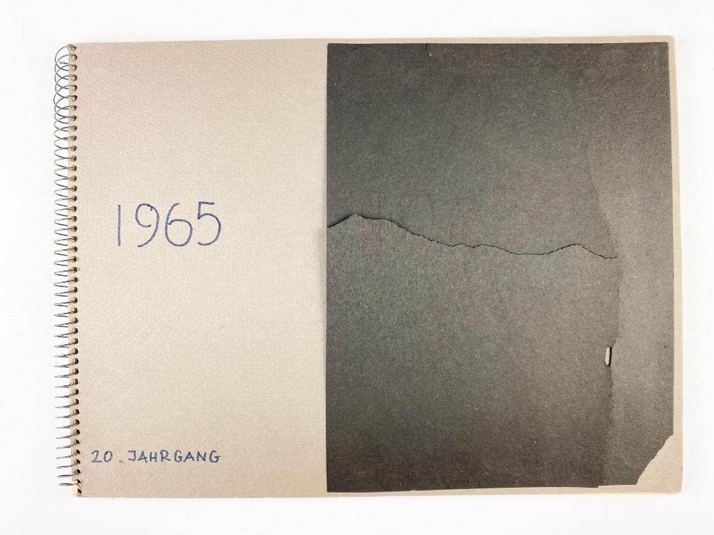 Ludwig & George Wronkow Handmade Illustrated Book 1965: This book includes 21 pages, some double-sided. Approx. 9 in. x 12 in. Weight 10 oz. Hughes Auctions is thrilled to present 29 lots of original handmade Artist Booklets by gifted designers Ludwig and 