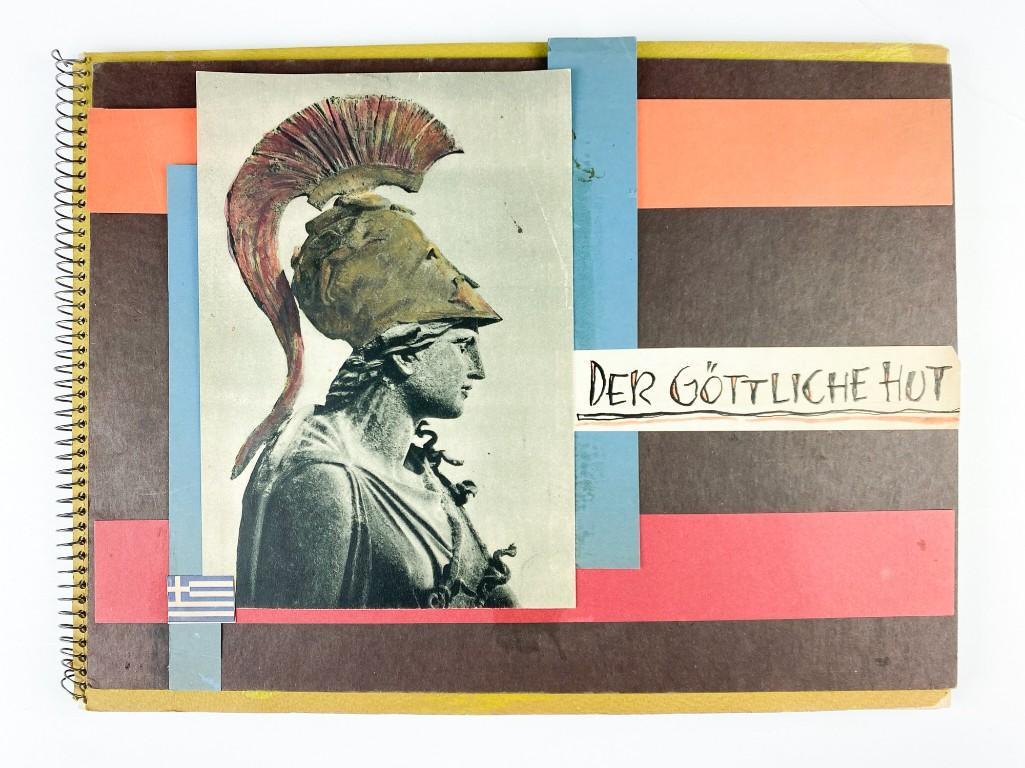 Ludwig & George Wronkow Handmade Illustrated Book 1971: This book has12 pages, many double-sided. Approx. 9 in. x 12 in. Weight 11 oz. Hughes Auctions is thrilled to present 29 lots of original handmade Artist Booklets by gifted designers Ludwig and George
