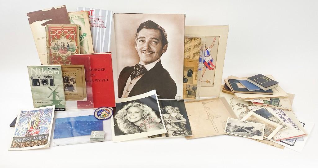 Large Lot of Vintage Photos, Booklets, Art and Ephemera (1 of 8)