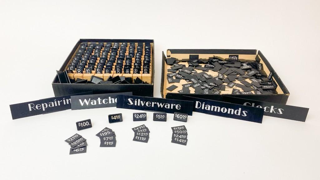 Franklin Manufacturing Art Deco Jewelry Price Labels (1 of 8)