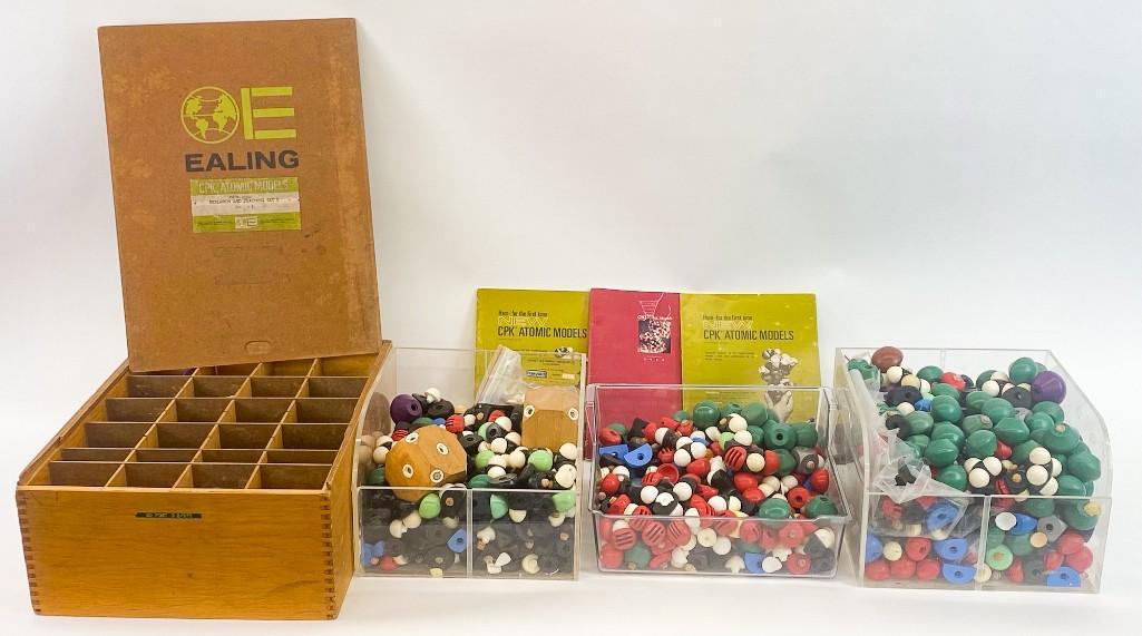 Vintage Atom, Molecule Model Kit Ealing: AS IS Weight: 39 lbs 13 oz.