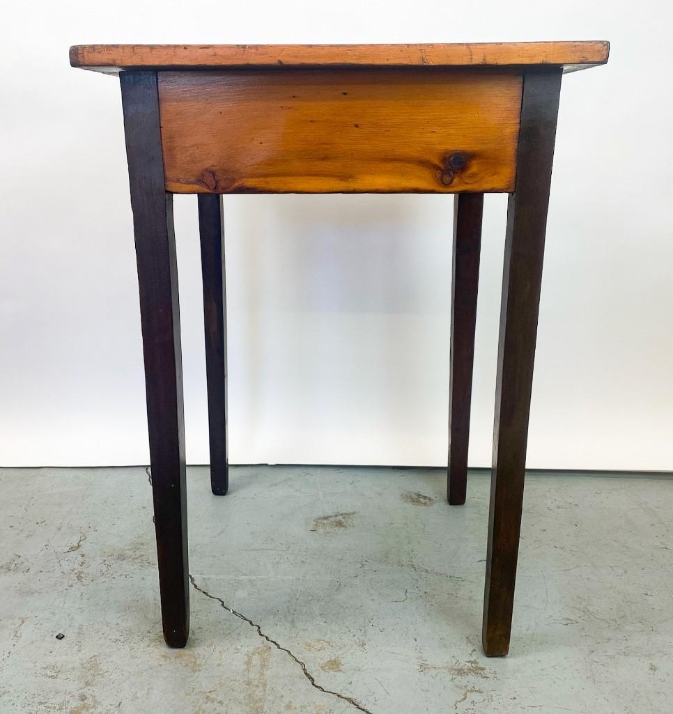 Early American Antique Wooden Occasional Table (1 of 8)
