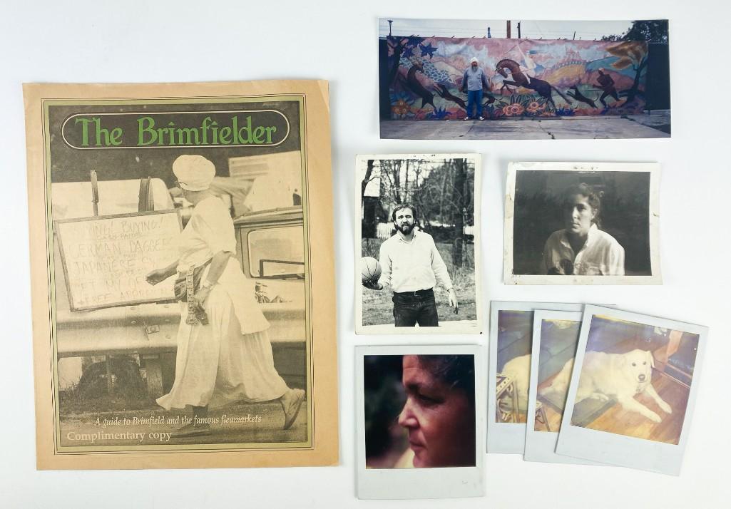 Group of Damama Photos and Ephemera: Including earlier copy of The Brimfielder.