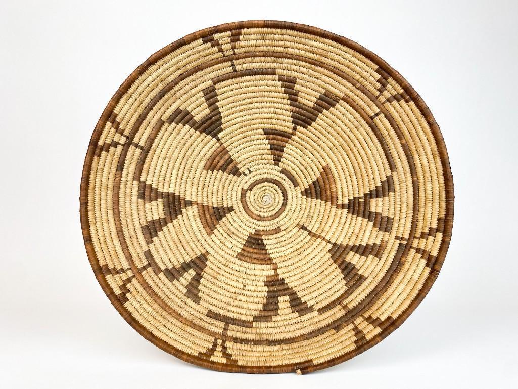 African Coiled Basketry Bowl (1 of 5)