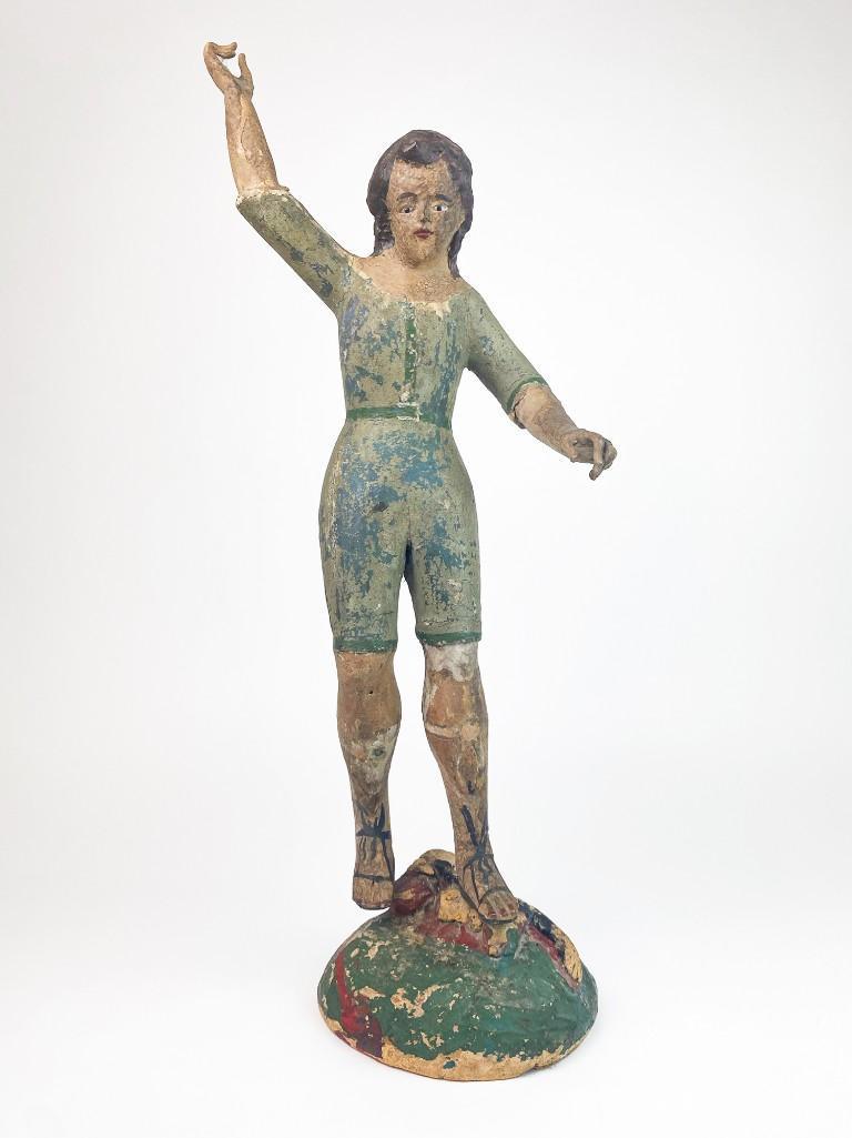 18th C. Spanish Colonial  Wood Santos Figure (1 of 11)