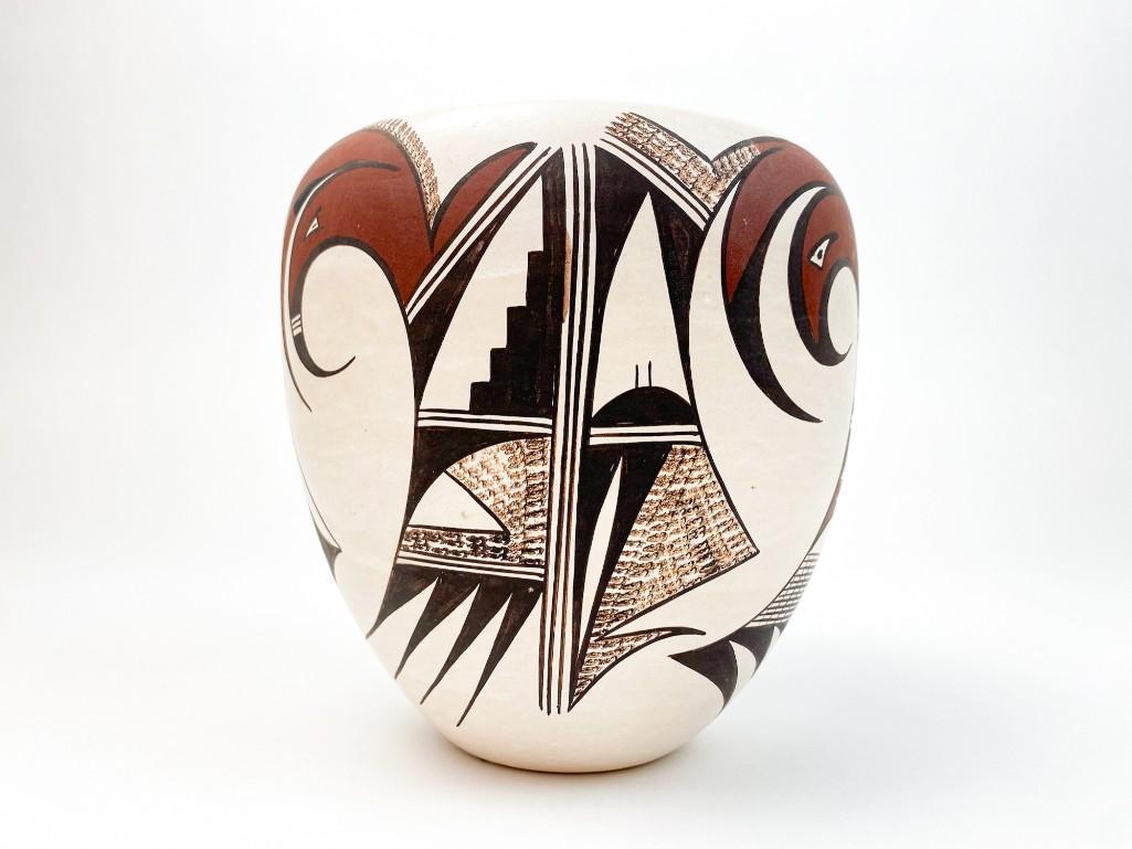 Marianne Navasie Jim American Indian Hopi Painted Pot (1 of 7)