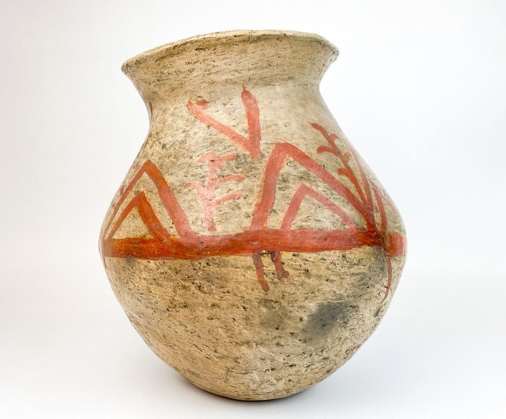 Mexican Painted Clay Vessel Ojinaga, Chihuahua (1 of 9)
