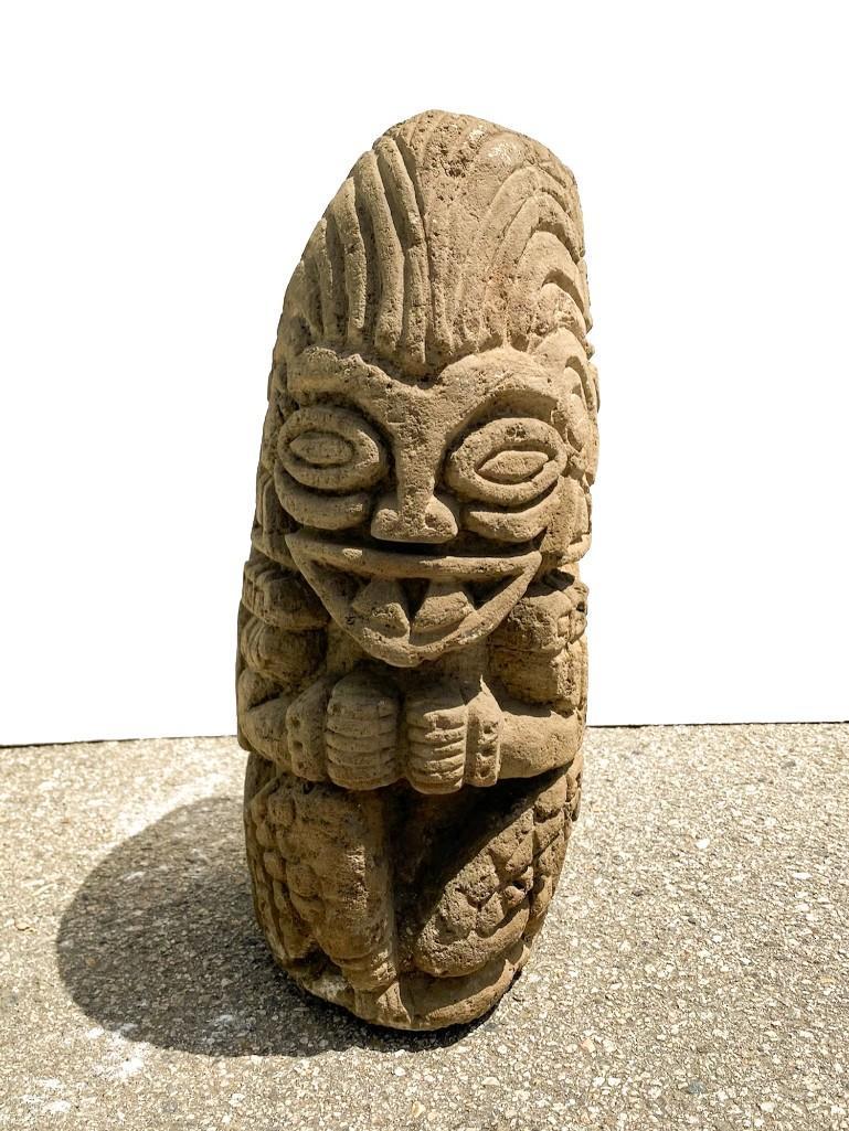 Mesoamerican Carved Stone Temple Fragment (1 of 6)