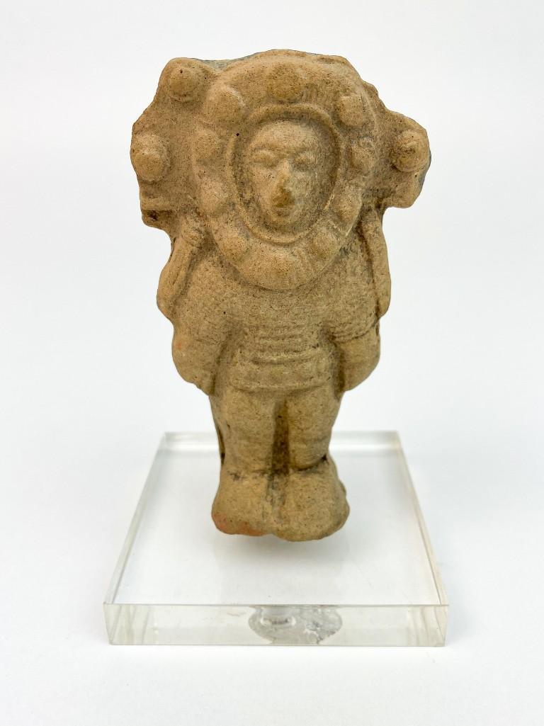 Pre-Columbian Figural Clay Whistle (1 of 8)