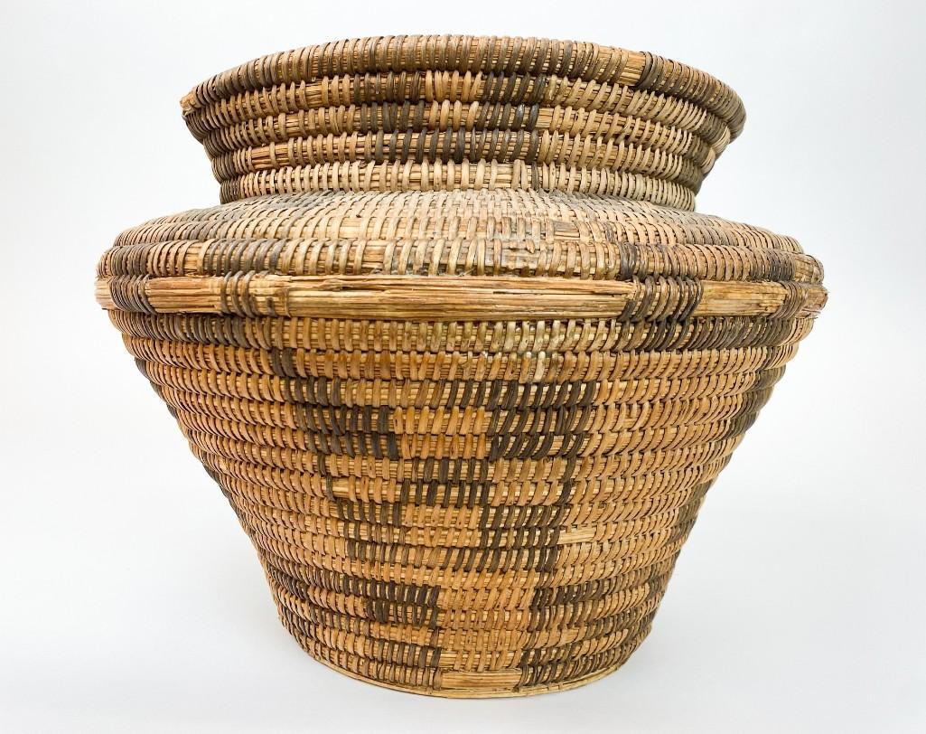 Papago Basketry Olla American Indian (1 of 8)