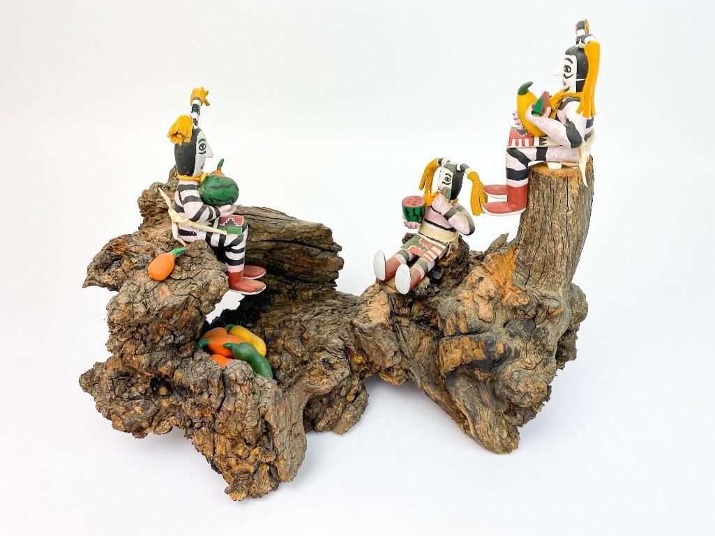Hopi Melon Clown Kachina Diorama (1 of 12)