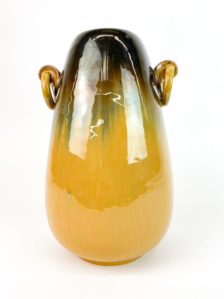 Fulper Pottery Cats Eye Large Flambe Vase (1 of 8)