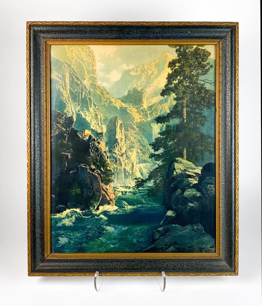 Maxfield Parrish (1870-1966) Lithograph Colorado (1 of 5)